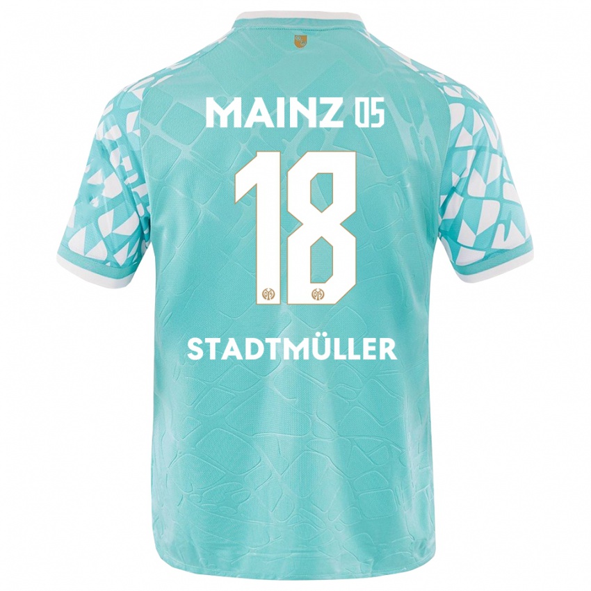 נשים אליאס שטאדטמילר #18 לבן טורקיז חולצת שוער 2025/26 חולצה קצרה