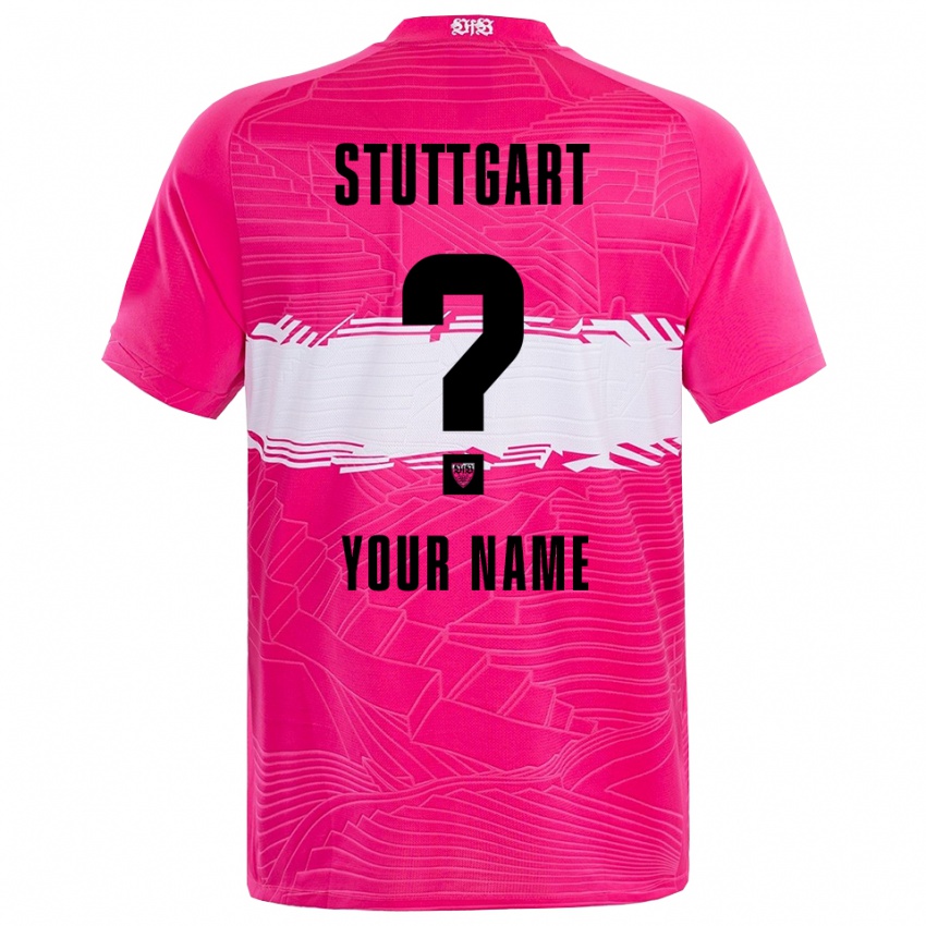 נשים שטוטגרט שחור ורוד עמוק חולצת שוער 2025/26 חולצה קצרה