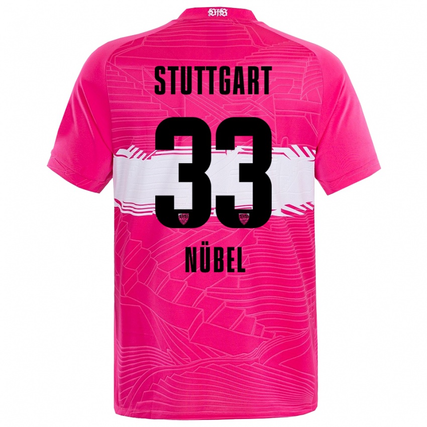 נשים אלכסנדר נובל #33 שחור ורוד עמוק חולצת שוער 2025/26 חולצה קצרה