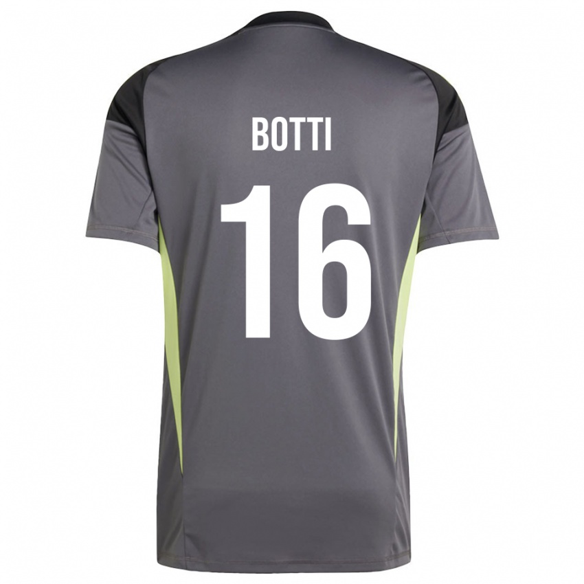 נשים פדריקו בוטי #16 אפור עמום חולצת שוער 2025/26 חולצה קצרה