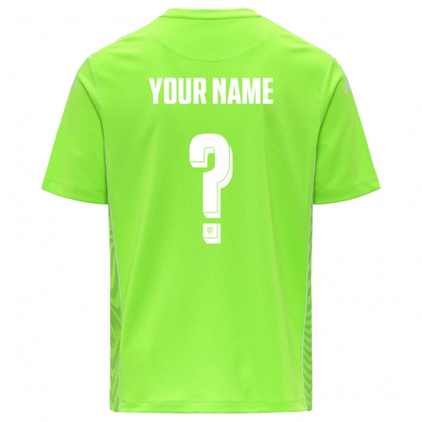 נשים ספציה לבן ירוק דשא חולצת שוער 2025/26 חולצה קצרה