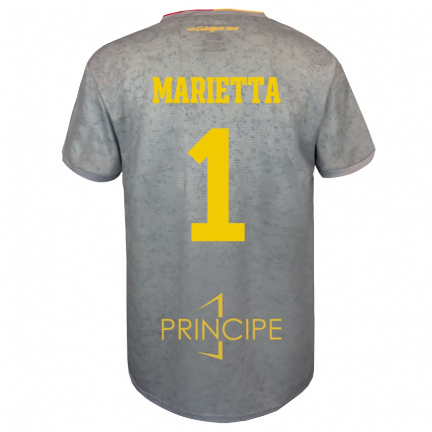 נשים Christian Marietta #1 חום כסף חול חולצת שוער 2025/26 חולצה קצרה