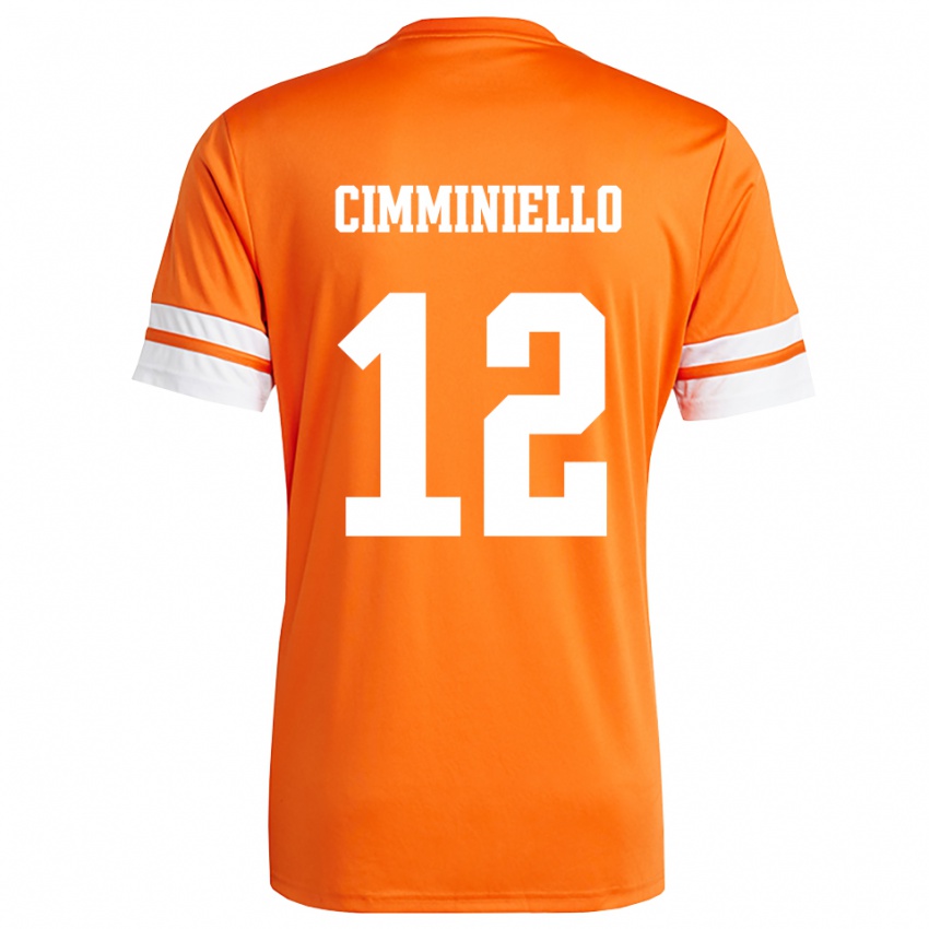 נשים Leon Cimminiello #12 שחור צהוב חולצת שוער 2025/26 חולצה קצרה