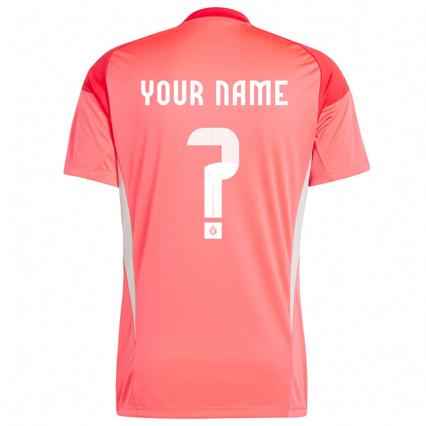 נשים א-נסר לבן צהוב כתום חולצת שוער 2025/26 חולצה קצרה