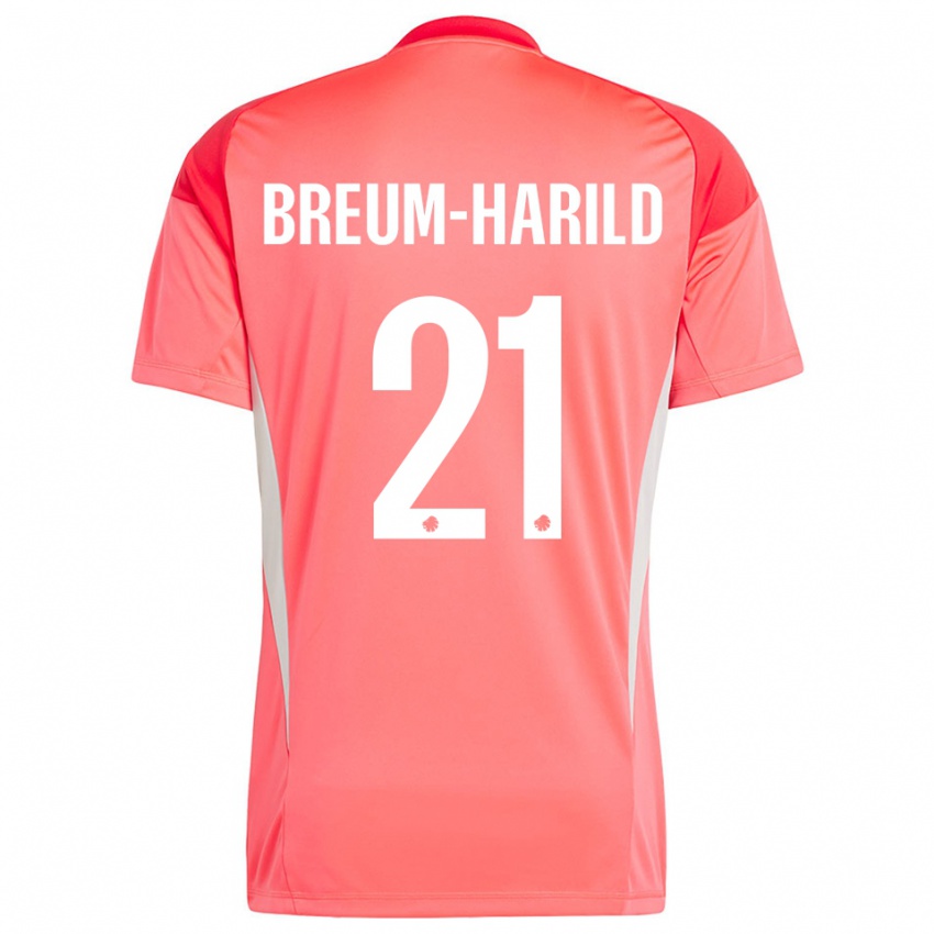 נשים טוביאס ברום-הרילד #21 לבן אדום חולצת שוער 2025/26 חולצה קצרה
