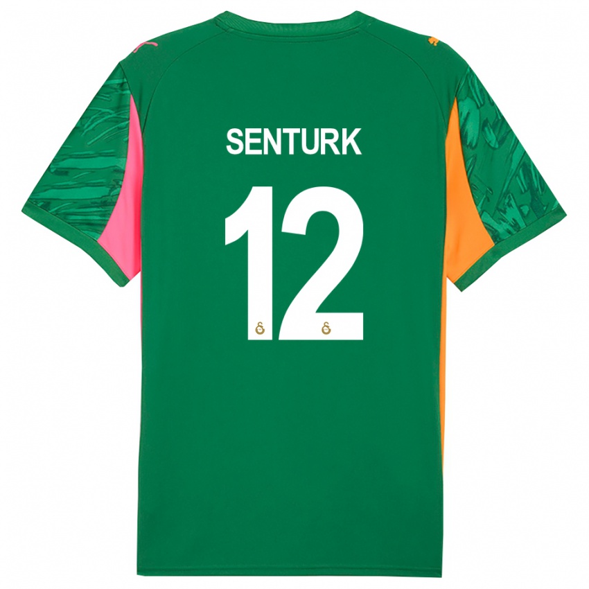 נשים הקטן שנטורק #12 ורוד ירוק כתום חולצת שוער 2025/26 חולצה קצרה