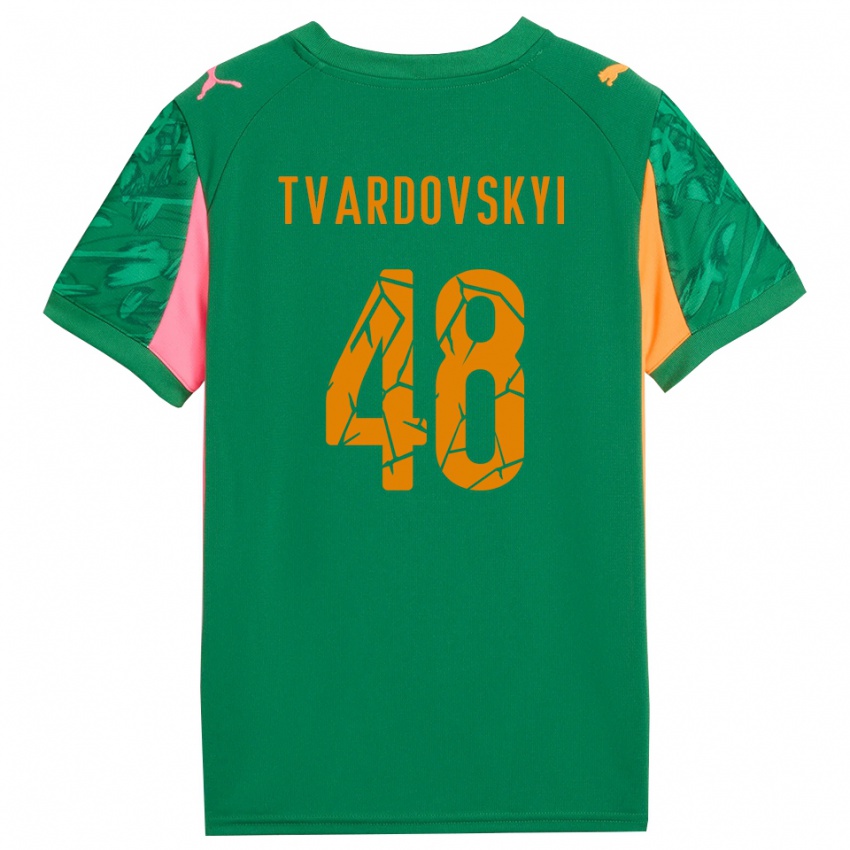 נשים דניס טברדובסקי #48 סגול לילך חולצת שוער 2025/26 חולצה קצרה