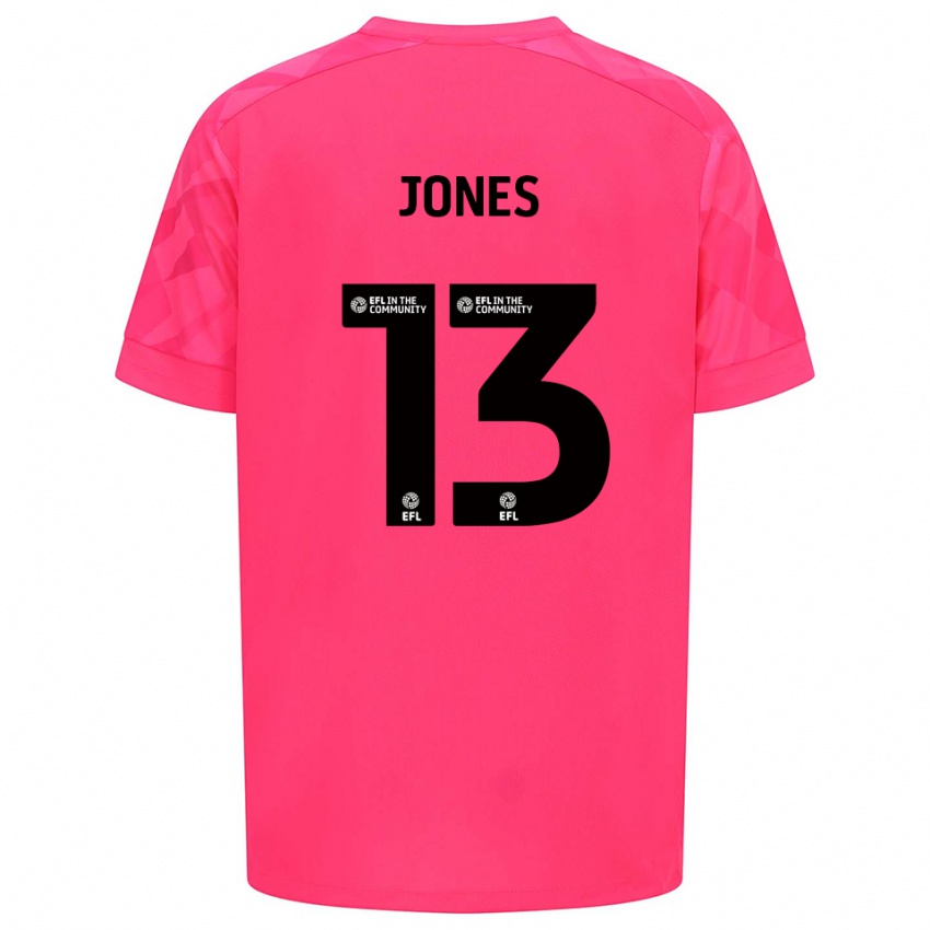 נשים Sam Jones #13 ורוד רוז חולצת שוער 2025/26 חולצה קצרה