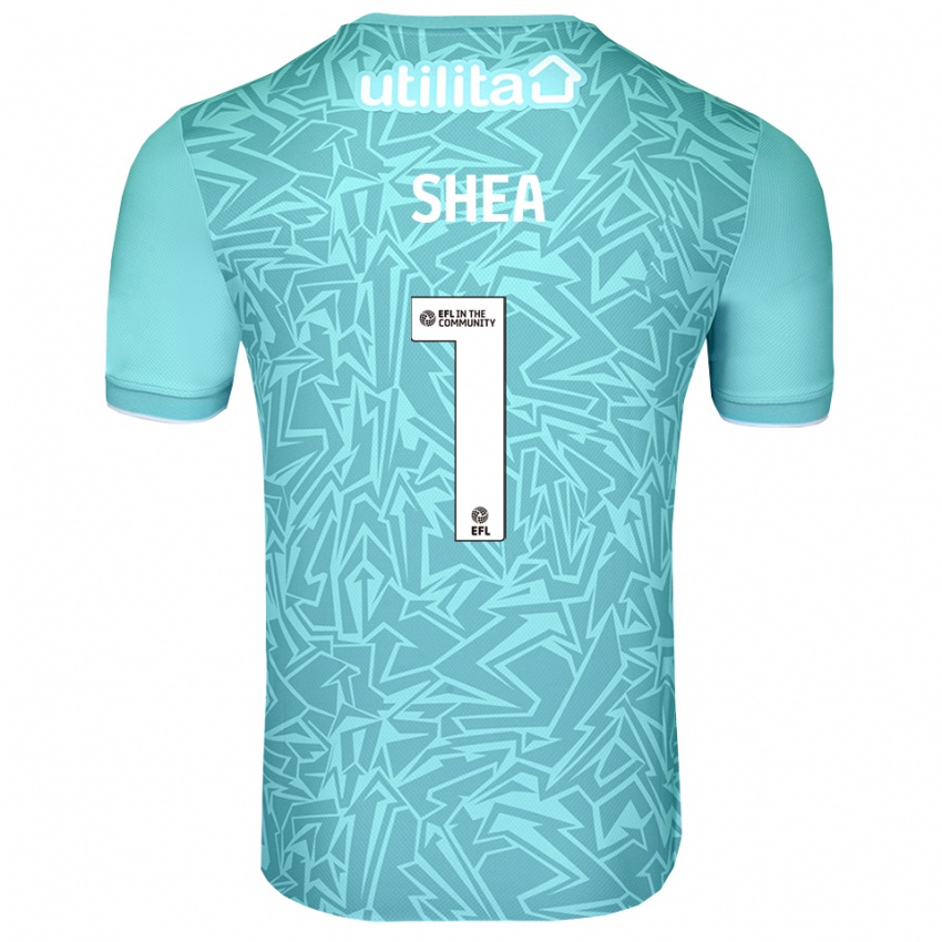 נשים ג'יימס שיי #1 כחול בהיר חולצת שוער 2025/26 חולצה קצרה