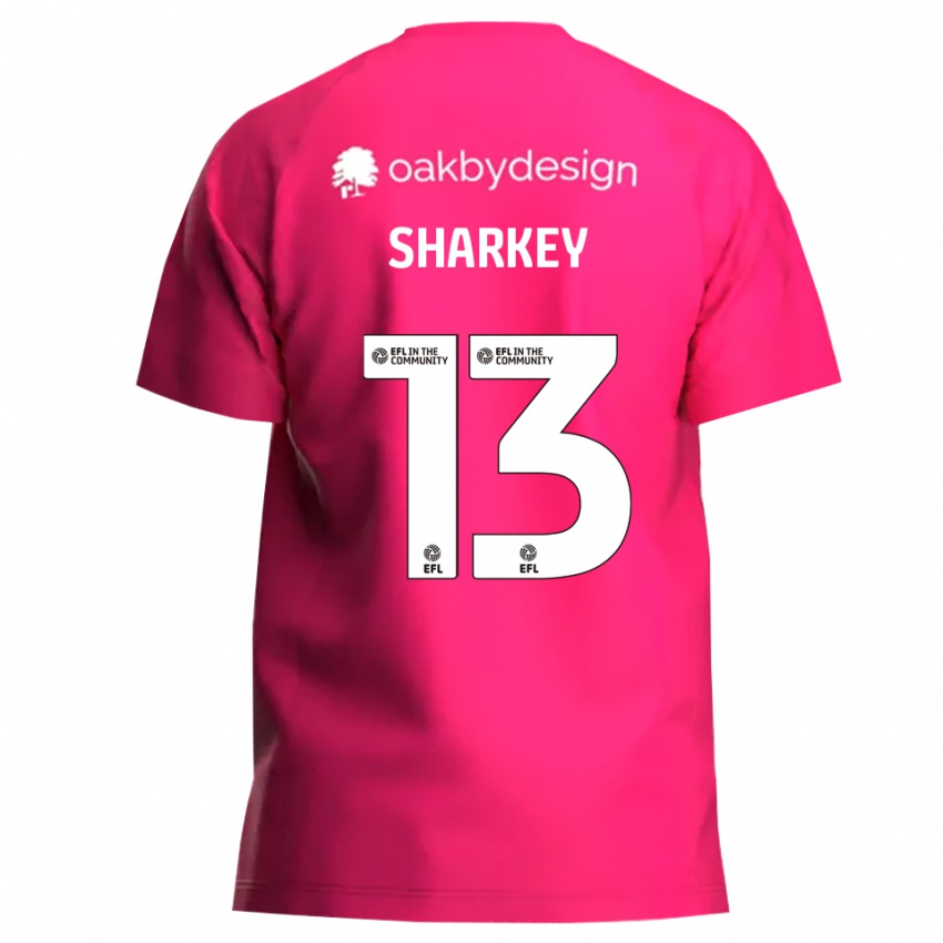 נשים טובי שארקי #13 מג'נטה חולצת שוער 2025/26 חולצה קצרה