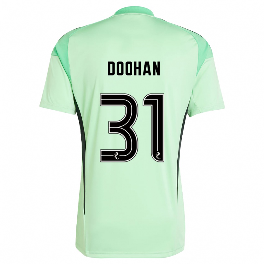 נשים רוס דוהאן #31 שחור ירוק בהיר חולצת שוער 2025/26 חולצה קצרה