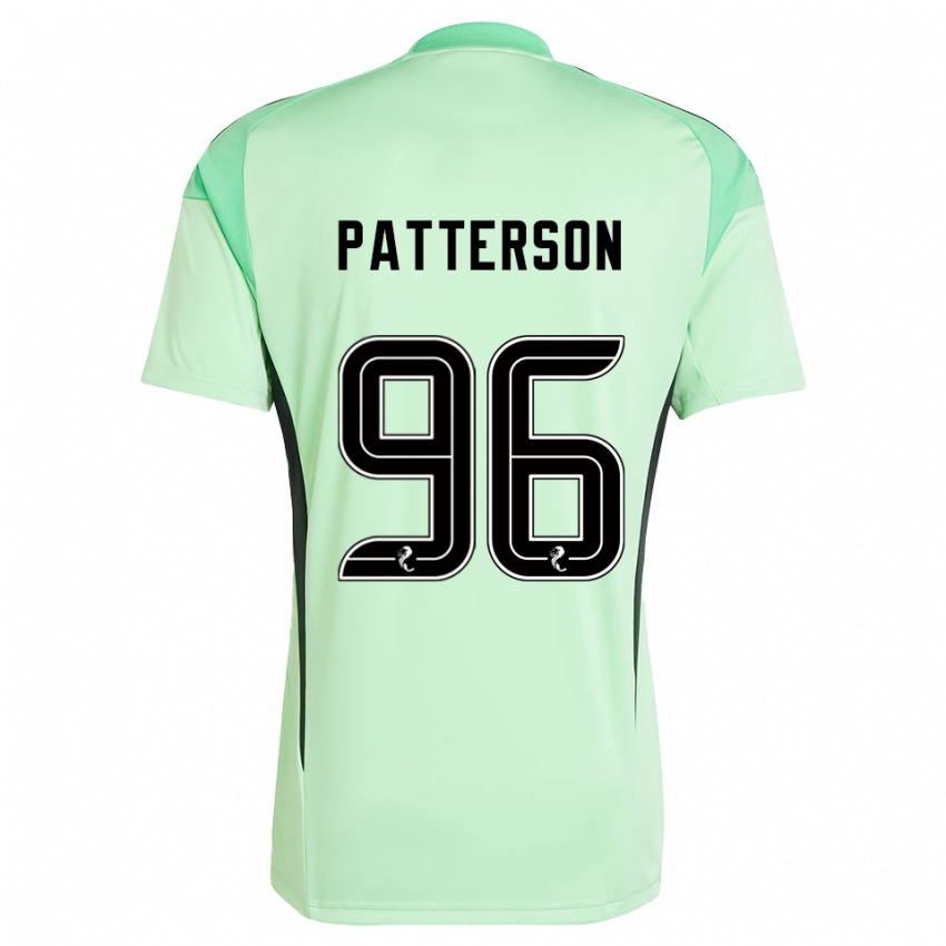 נשים קמרון פטרסון #96 שחור ירוק בהיר חולצת שוער 2025/26 חולצה קצרה