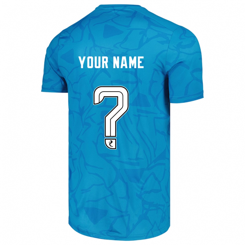 נשים היברניאן לבן כחול חולצת שוער 2025/26 חולצה קצרה