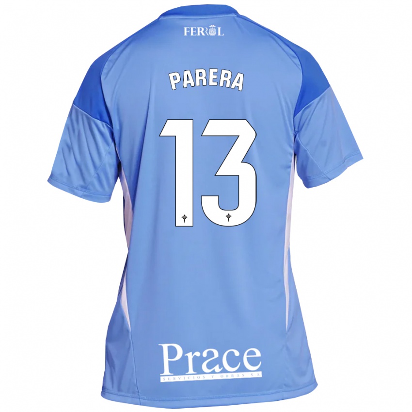נשים מיקל פררה #13 כחול בהיר לבן חולצת שוער 2025/26 חולצה קצרה