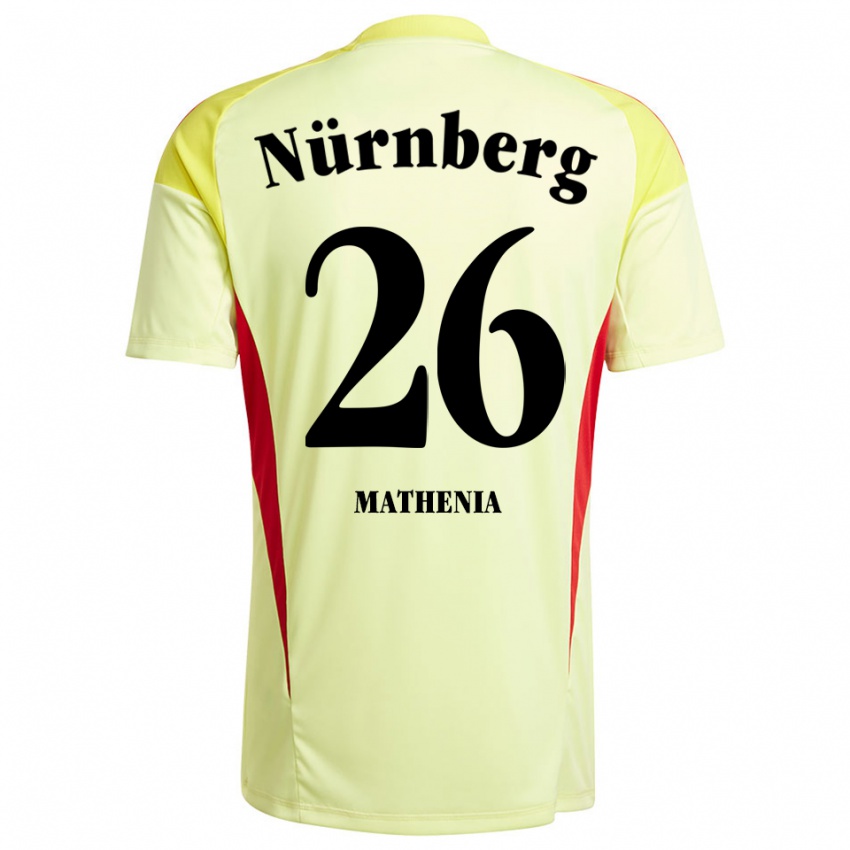 נשים כריסטיאן מתניה #26 צהוב שחור חולצת שוער 2025/26 חולצה קצרה