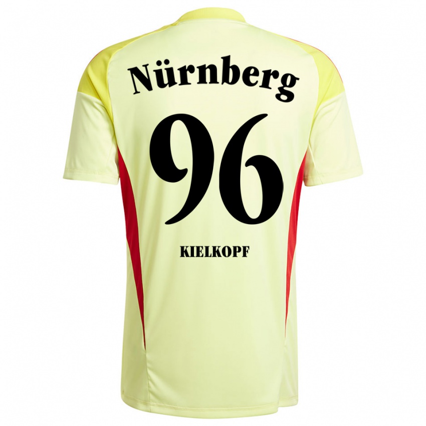 נשים פליקס קילקופף #96 צהוב שחור חולצת שוער 2025/26 חולצה קצרה