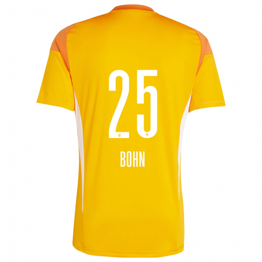 נשים Etienne Bohn #25 צהוב כתום חולצת שוער 2025/26 חולצה קצרה