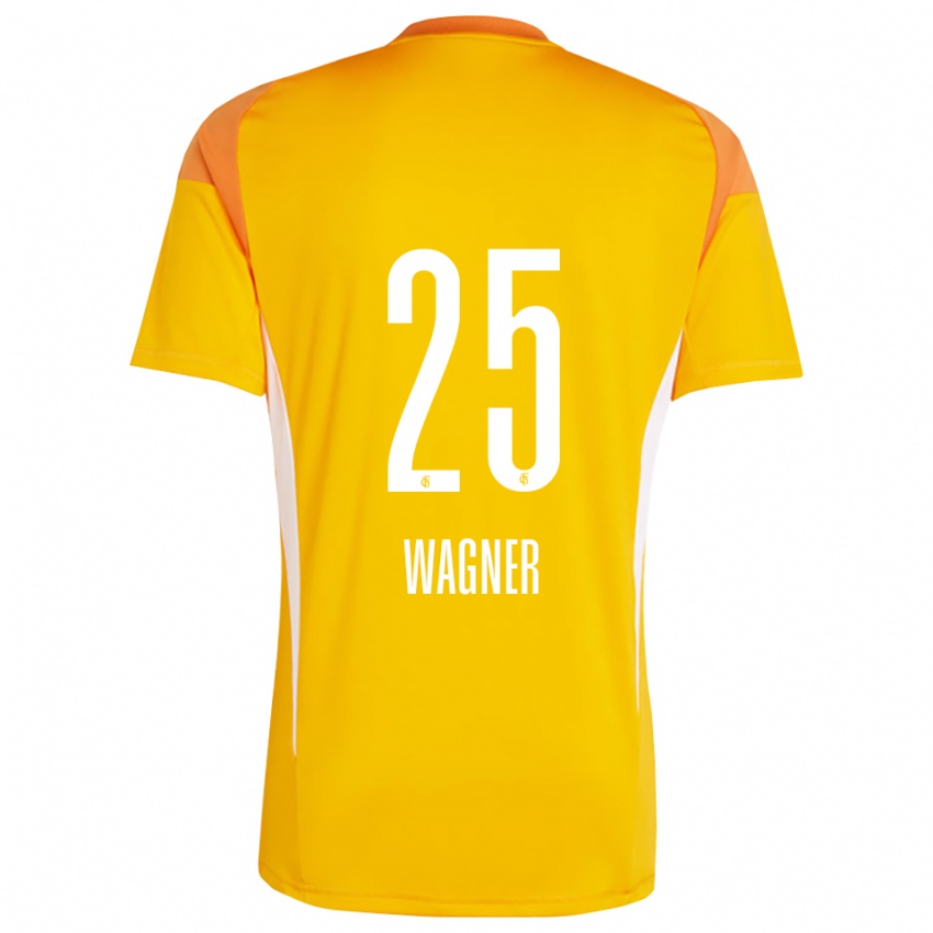 נשים Allison Wagner #25 צהוב כתום חולצת שוער 2025/26 חולצה קצרה