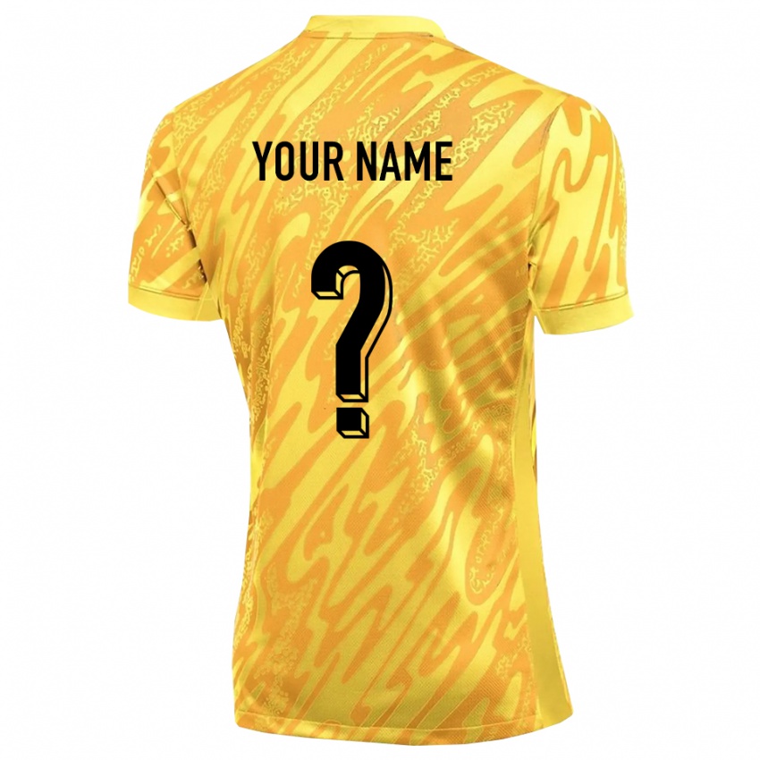 נשים TSV Havelse צהוב כתום חולצת שוער 2025/26 חולצה קצרה