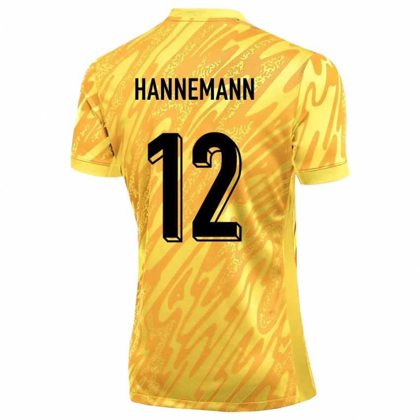 נשים זורן האנמן #12 צהוב כתום חולצת שוער 2025/26 חולצה קצרה