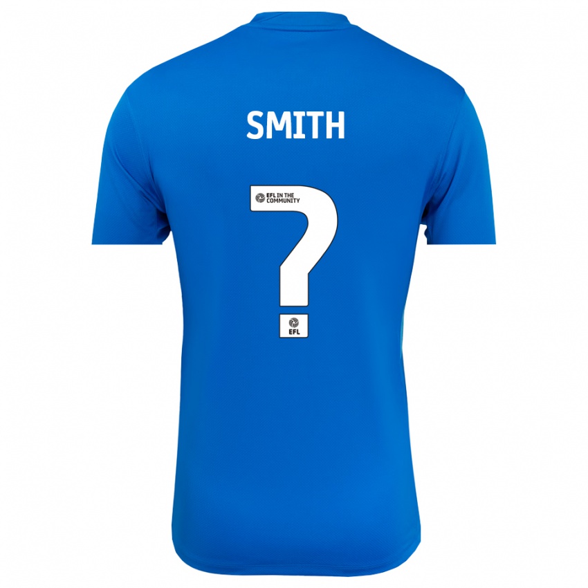 נשים Alfie Smith #0 כחול לבן חולצת שוער 2025/26 חולצה קצרה
