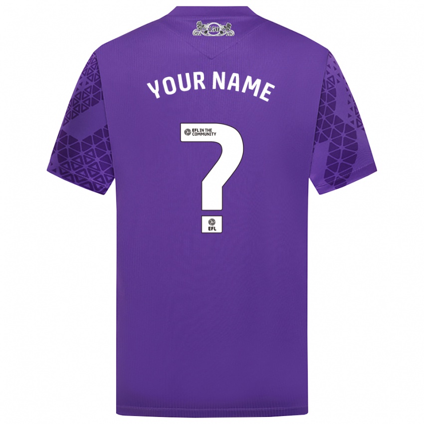 נשים בלקברן רוברס סגול לבן חולצת שוער 2025/26 חולצה קצרה