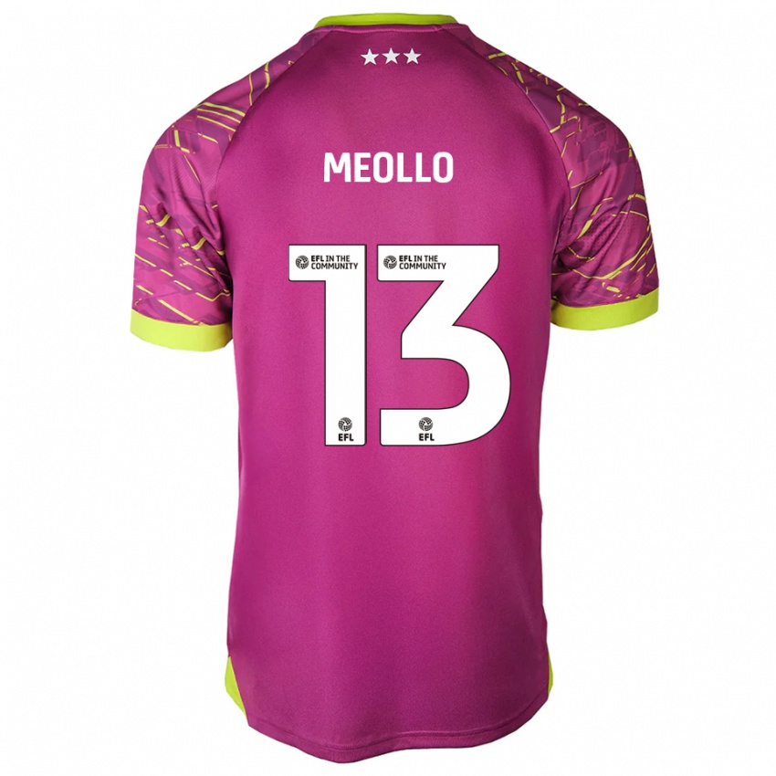 נשים נינה מיולו #13 אדום עז חולצת שוער 2025/26 חולצה קצרה