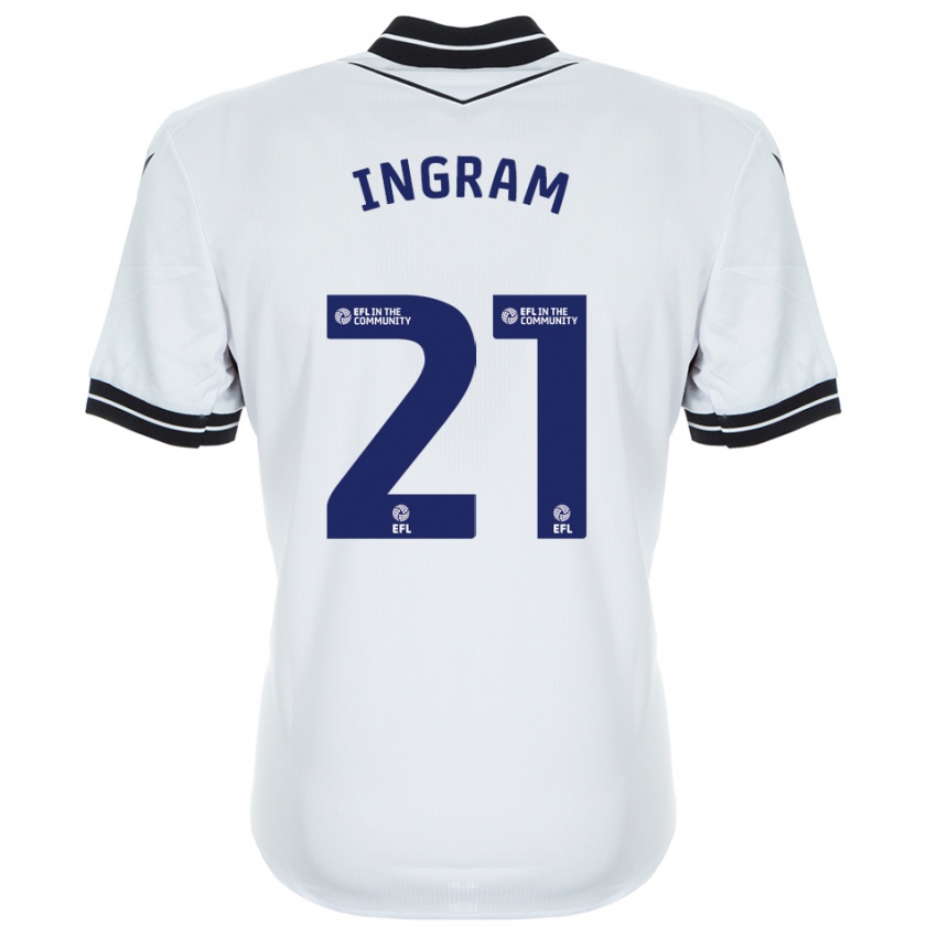 נשים מאט אינגרם #21 כחול מלכותי לבן חולצת שוער 2025/26 חולצה קצרה