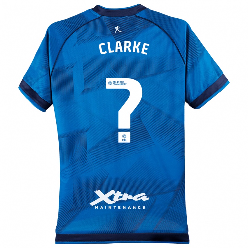 נשים Kenny Clarke #0 כחול לבן חולצת שוער 2025/26 חולצה קצרה