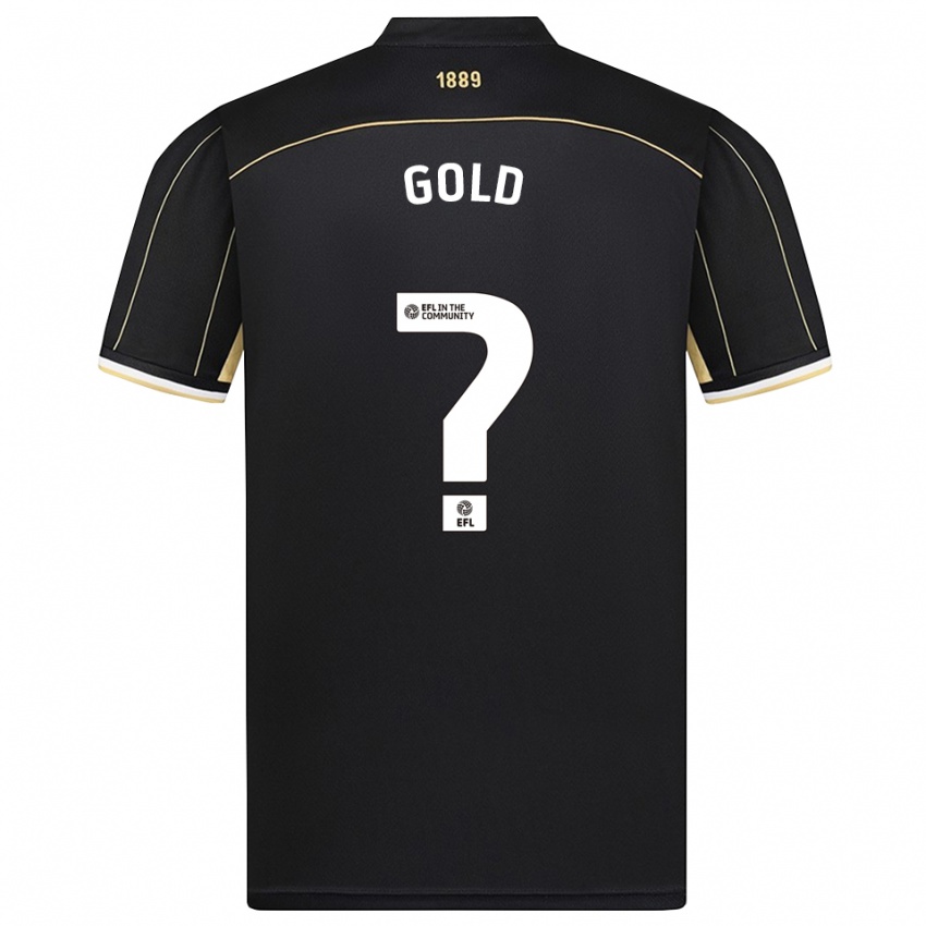 נשים Ethan Gold #0 חום שחור חולצת שוער 2025/26 חולצה קצרה