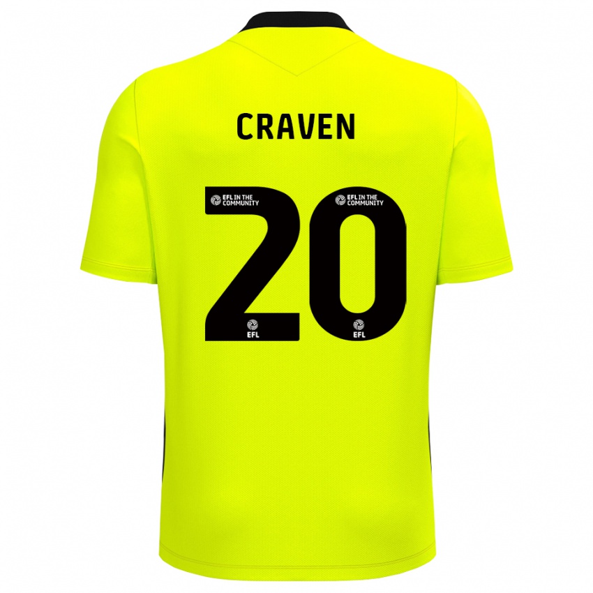 נשים Lizzie Craven #20 ירוק יער חולצת שוער 2025/26 חולצה קצרה