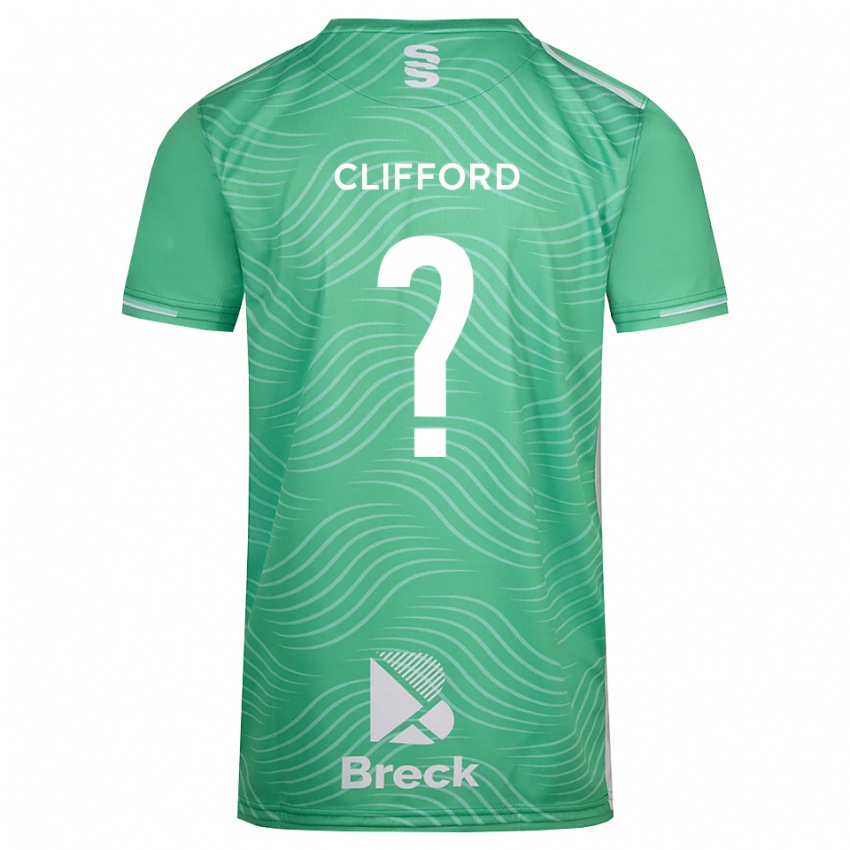 נשים Alex Clifford #0 טורקיז בינוני חולצת שוער 2025/26 חולצה קצרה