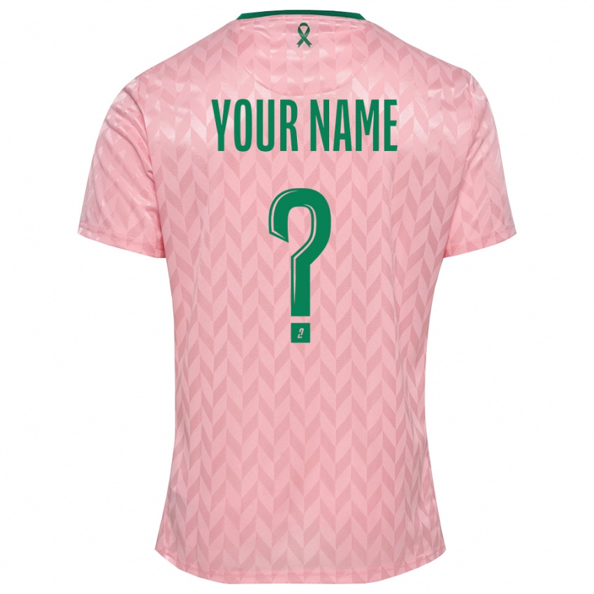 נשים סנט אטיין ירוק ורוד חולצת שוער 2025/26 חולצה קצרה