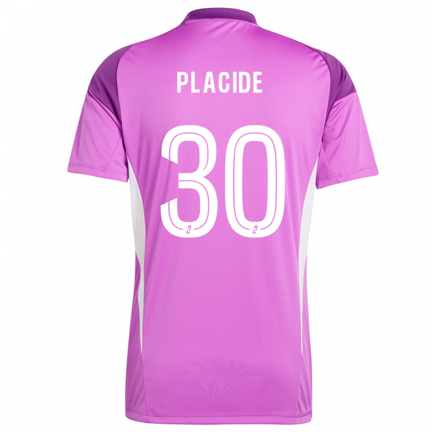 נשים ג'וני פלאסיד #30 לבנדר חולצת שוער 2025/26 חולצה קצרה