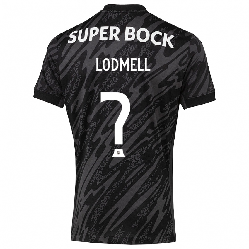 נשים וויליאם לודל #0 אפור שחור לבן חולצת שוער 2025/26 חולצה קצרה