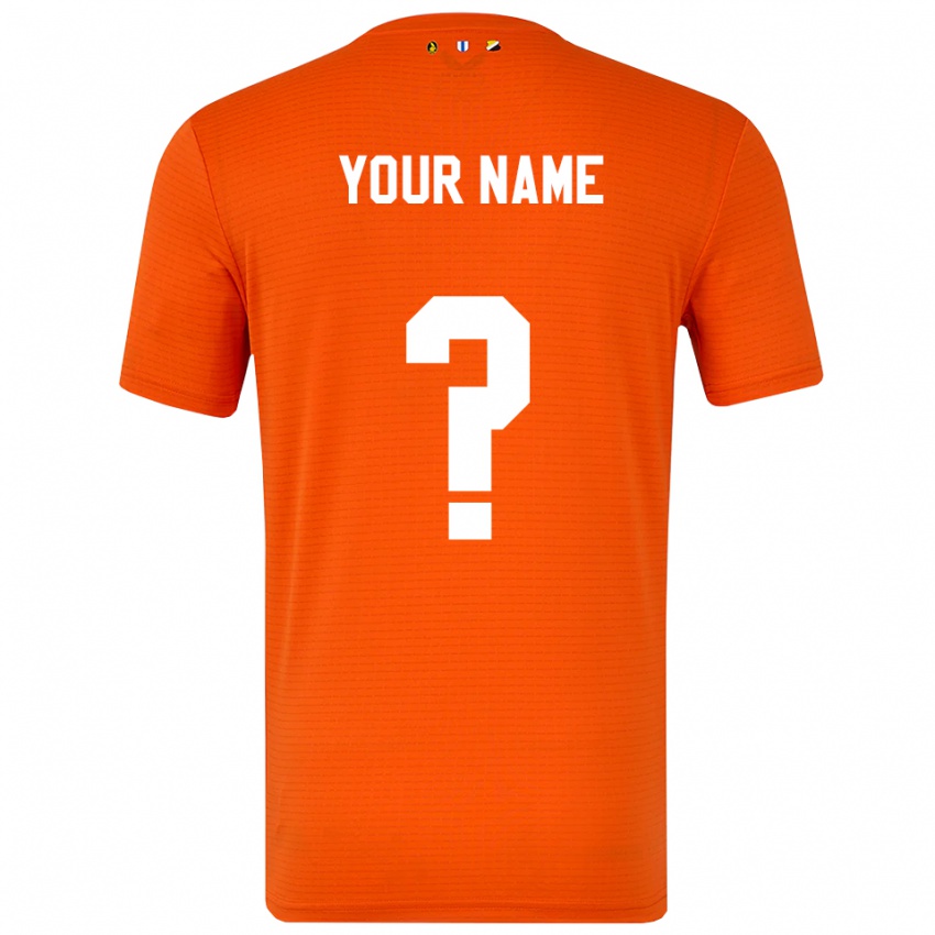 נשים אוטרכט כתום שחור חולצת שוער 2025/26 חולצה קצרה