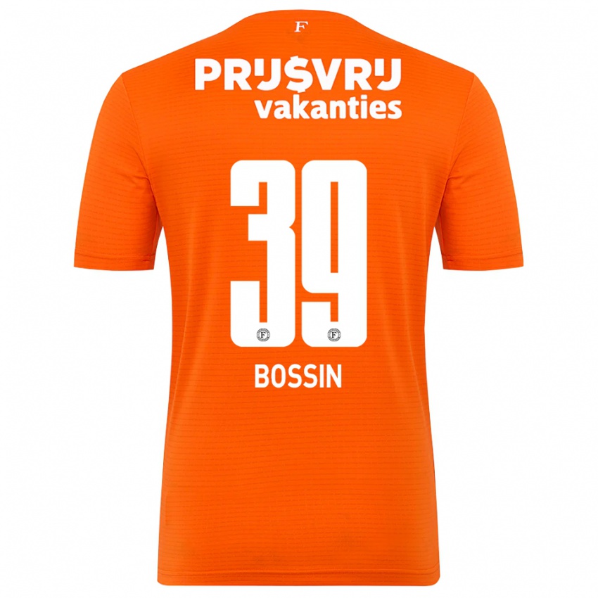 נשים ליאם בוסין #39 כתום שחור חולצת שוער 2025/26 חולצה קצרה