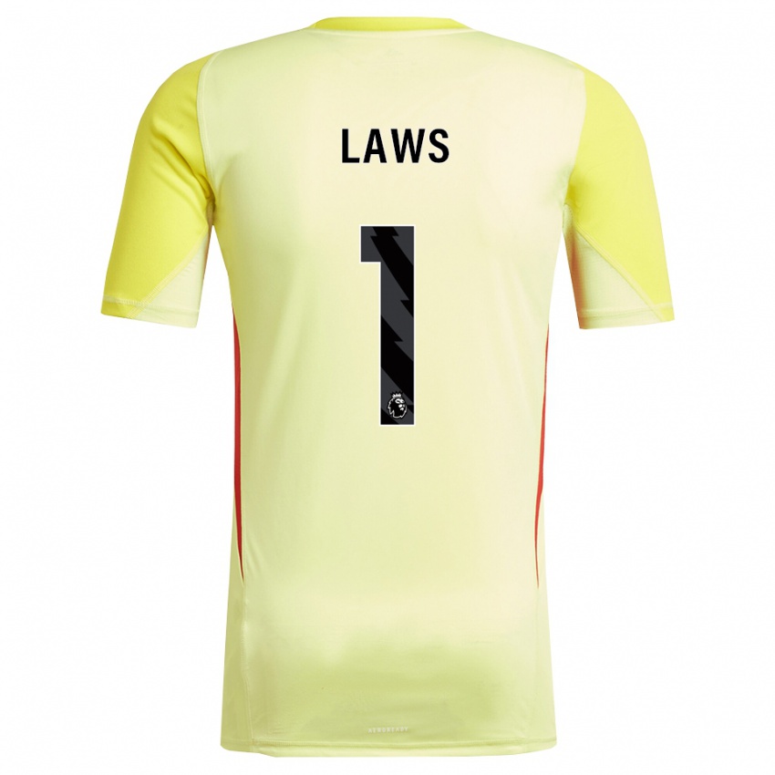 נשים רייצ'ל לוקים #1 צהוב אדום חולצת שוער 2025/26 חולצה קצרה