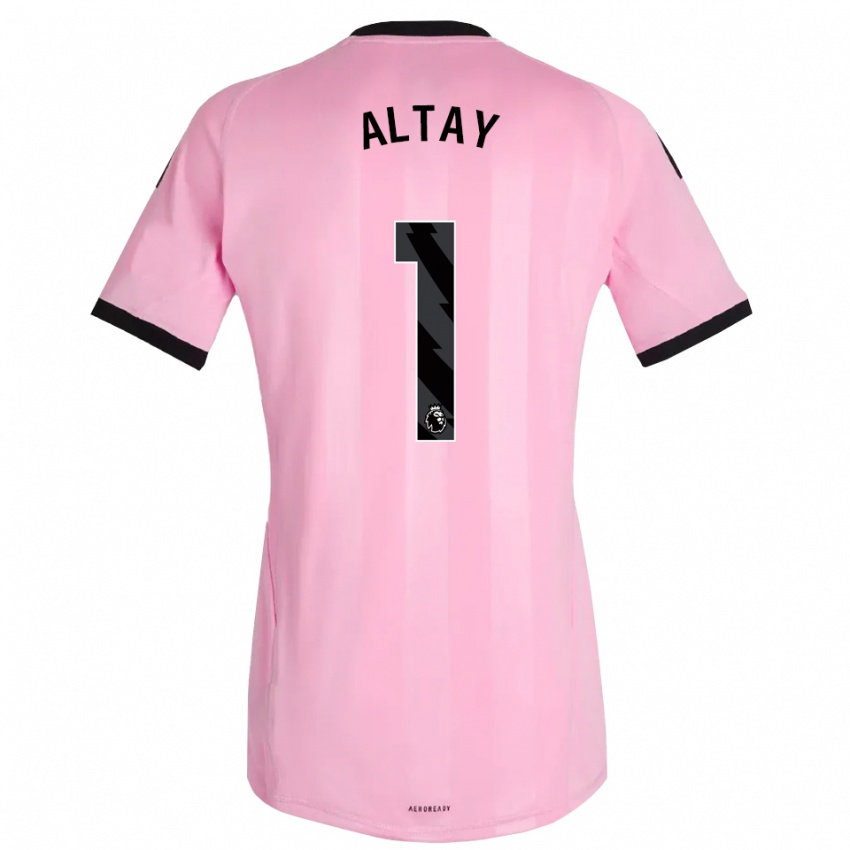 נשים אלטאי ביינדיר #1 ורוד שחור חולצת שוער 2025/26 חולצה קצרה