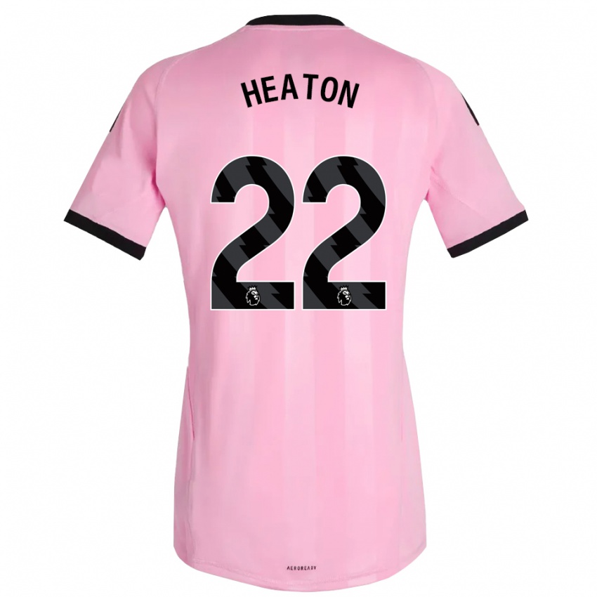 נשים טום היטון #22 ורוד שחור חולצת שוער 2025/26 חולצה קצרה