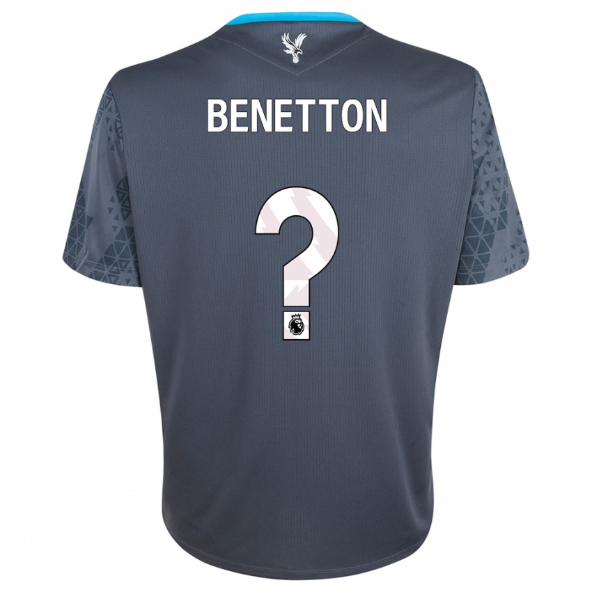 נשים Lucca Benetton #0 אפור כהה לבן חולצת שוער 2025/26 חולצה קצרה