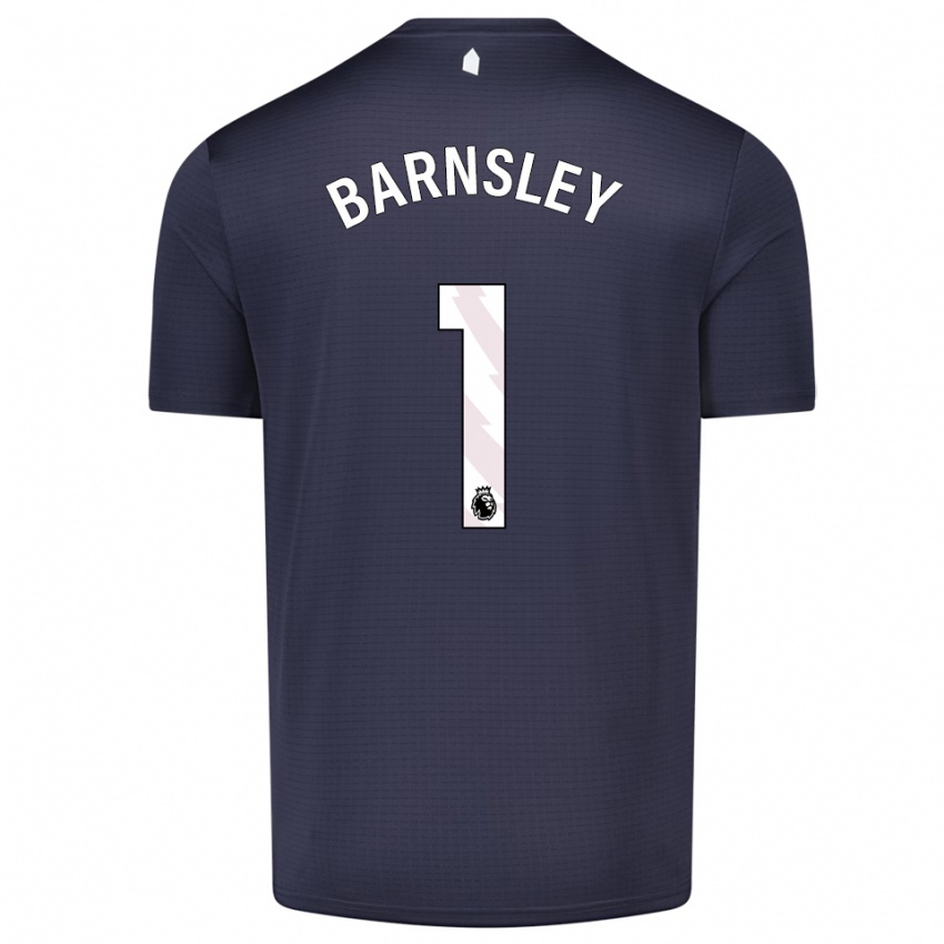 נשים פרייזר ברנסלי #1 שחור לבן חולצת שוער 2025/26 חולצה קצרה