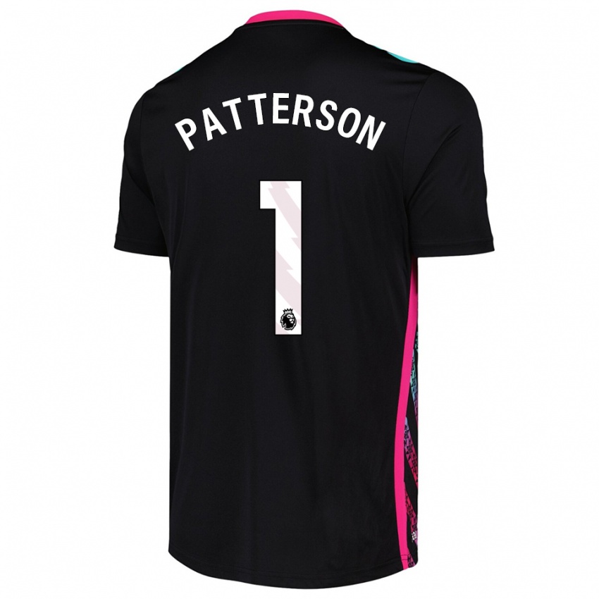 נשים אנתוני פטרסון #1 שחור לבן חולצת שוער 2025/26 חולצה קצרה