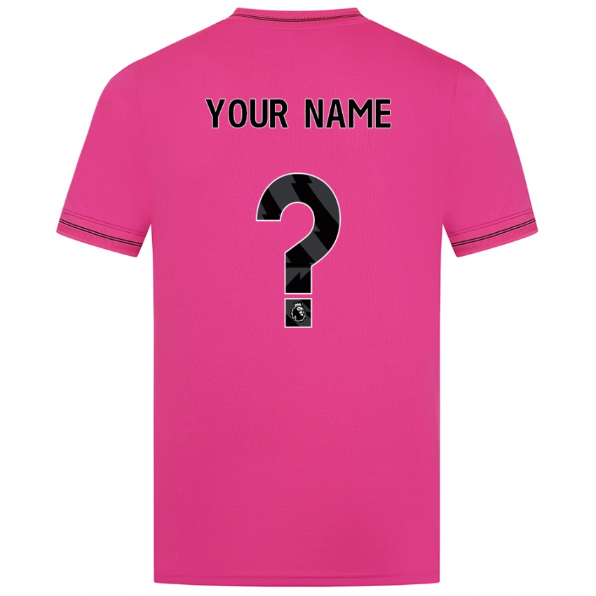 נשים וולברהמפטון וונדררס מג'נטה שחור חולצת שוער 2025/26 חולצה קצרה