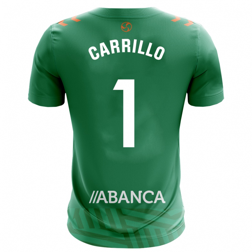 נשים חורחה קאריו באלאה #1 ירוק לבן חולצת שוער 2025/26 חולצה קצרה