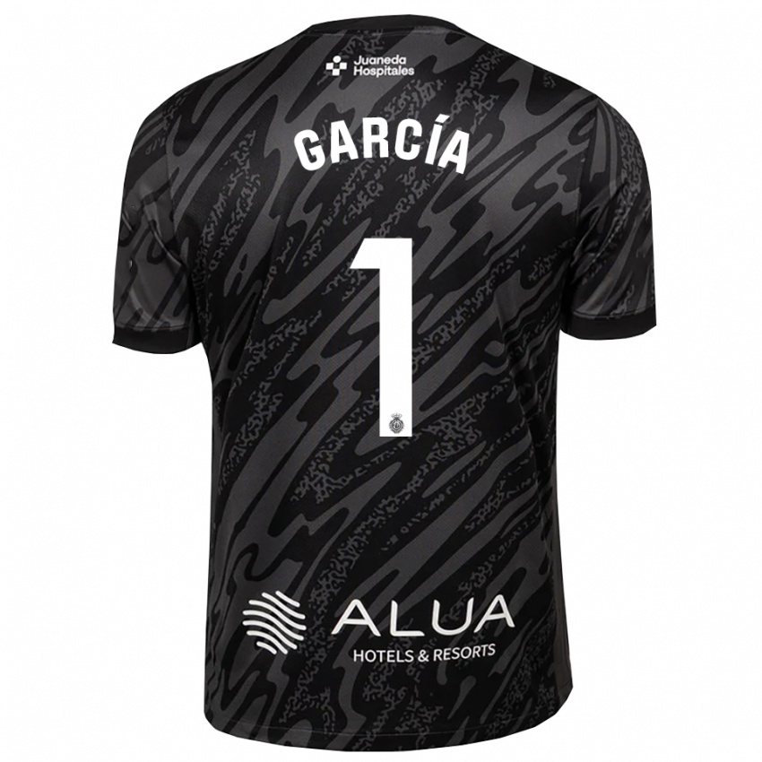 נשים פרה חואן גרסיה באוסה #1 אפור כהה שחור חולצת שוער 2025/26 חולצה קצרה