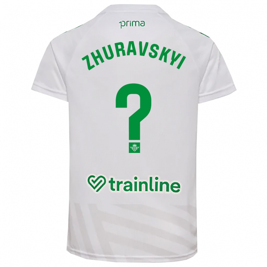 נשים Yan Zhuravskyi #0 ירוק לבן חולצת שוער 2025/26 חולצה קצרה