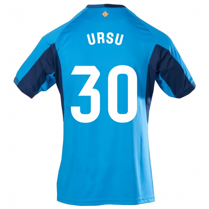 נשים אדוארד אורסו #30 כחול לבן חולצת שוער 2025/26 חולצה קצרה
