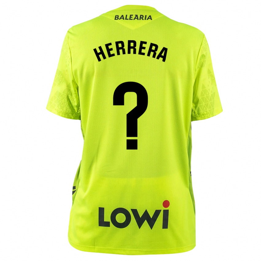 נשים אסייר הררה סראנו #0 ירוק פלורסנט שחור חולצת שוער 2025/26 חולצה קצרה