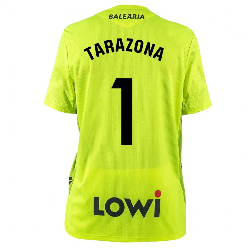 נשים אנדריאה טרסונה #1 ירוק פלורסנט שחור חולצת שוער 2025/26 חולצה קצרה